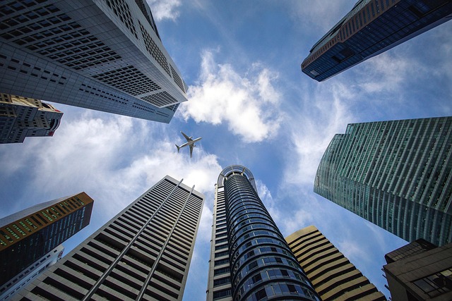 Singapore skyline representing local business innovation